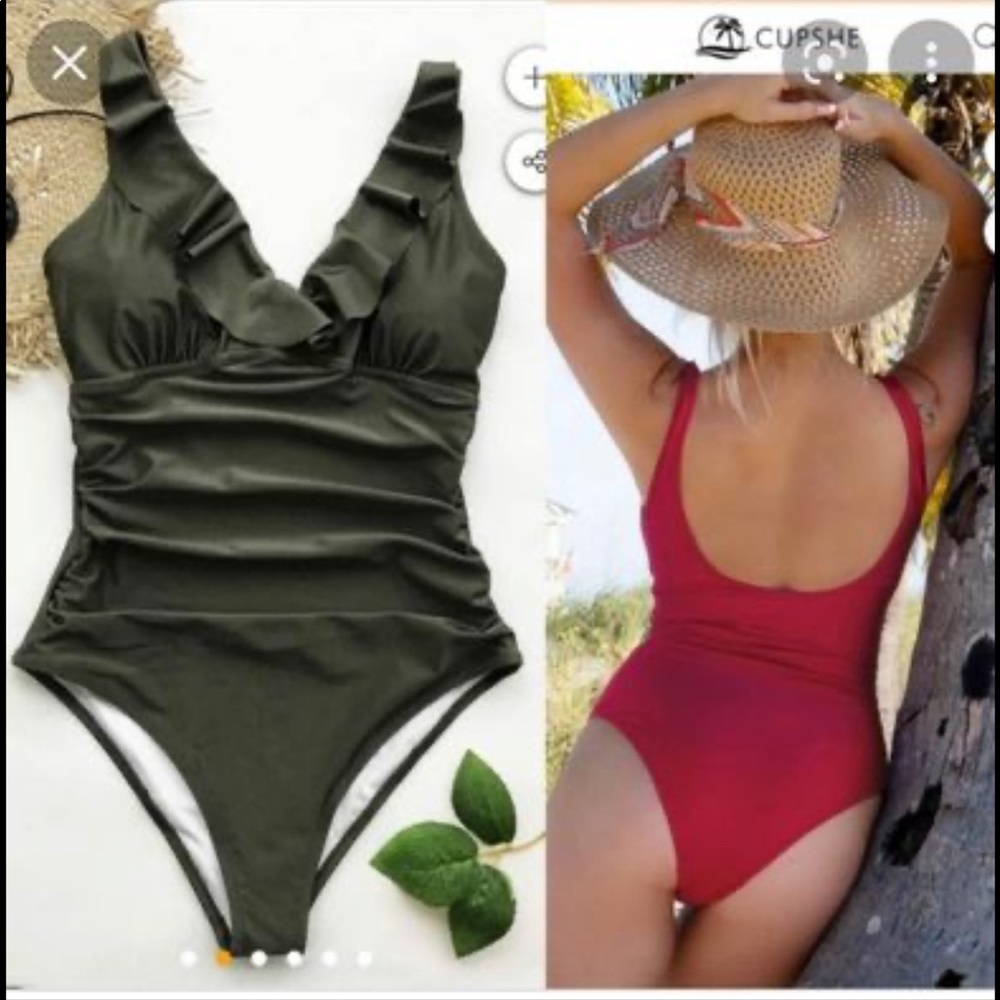 NBW Green Cupshe Swimsuit
